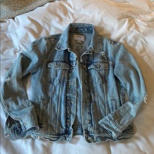 Women’s Denim Jacket - Distressed